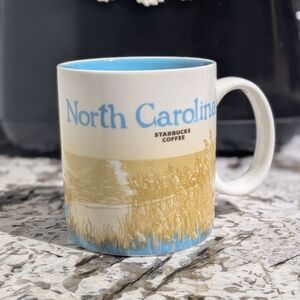 Starbucks North Carolina Collector Series Mug 2010 16oz Vintage Travel City Coff